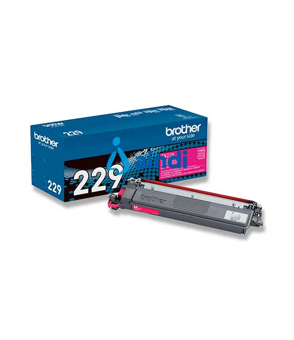 TONER BROTHER TN229M MAGENTA RENDIMIENTO ESTÁNDAR HASTA 1,200 PAGINAS