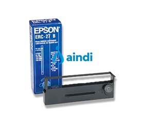 Cinta Epson negra para miniprinter ERC-27B | ERC-27B | Compatible con TM-290/M290/TM-290II/TM-295