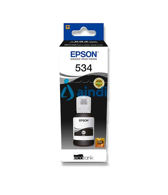 CARTUCHO EPSON MODELO T534 NEGRO, PARA M1100, M1120, M1180, M2140, M2170, M3170, M3180