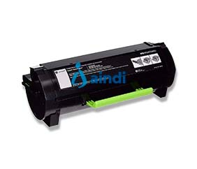 Lexmark 58D4H00 Tóner Negro de Alto Rendimiento