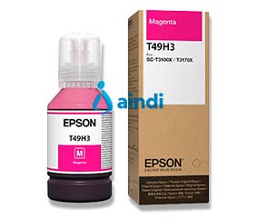 Epson Cartucho T49H Magenta para Plotter T3170X 140 ml - T49H300