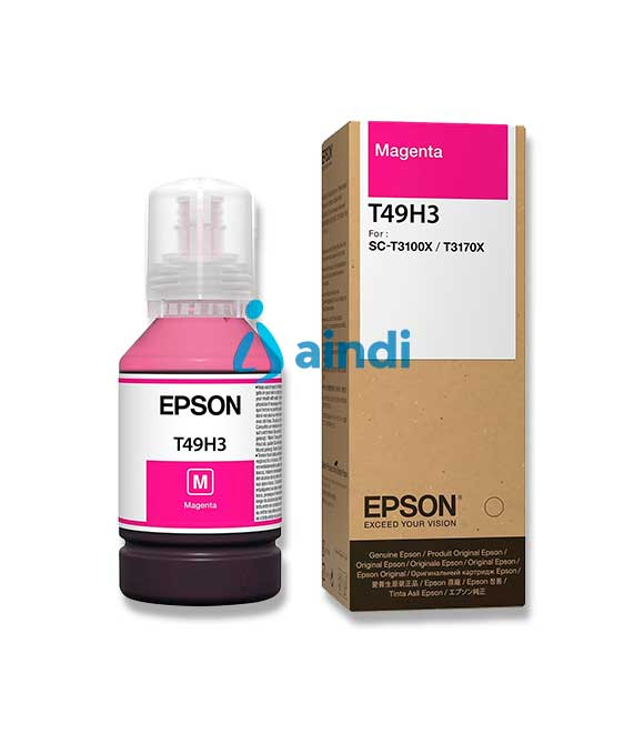 Cartucho Epson Modelo T49H Magenta (140 ml) para Impresora T3170X