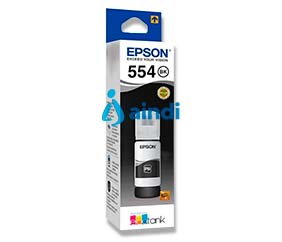 Cartucho Epson T554 Negro Pigmentado para L8160 y L8180 | T554120-AL