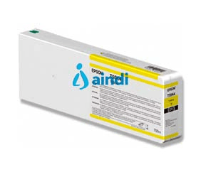 Cartucho epson modelo t55k ultrachrome hd / hdx amarillo, para plotter p6000/ p7000/ p8000/ p9000 700 ml