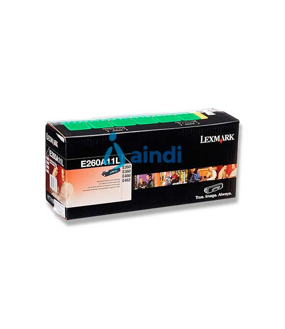 Tóner Láser Lexmark Negro E260A11L - Rendimiento Estándar ---