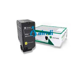 TONER LASER LEXMARK / COLOR AMARILLO / RENDIMIENTO ESTANDAR / 74C4SY0 / HASTA 7,000 PAGINAS / 5% DE COBERTURA / P/MODELOS:  CX725DHE, CS725DE, CS720DE