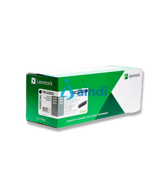 UNIDAD DE IMAGEN LEXMARK 74C0ZK0 NEGRO, RENDIMIENTO 150000 IMPRESIONES, PARA CS720,CX725 ,CS725