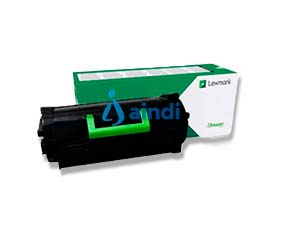 TONER LASER LEXMARK / COLORNEGRO / RENDIMIENTO ESTANDAR / 56F4000 / HASTA 6,000 IMPRESIONES / 5 DE COBERTURA / P/MODELOS MX421,MX521,MS421,MS521,MX622,MS621,MX522A,MS321,MX321