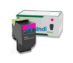 Toner Láser Lexmark Magenta Extra Alto Rendimiento - Modelo 78C4XM0 - Hasta 5,000 Páginas ---