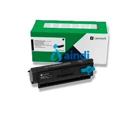 Lexmark 55B4X00 Tóner Negro Rendimiento Extra Alto 20,000 páginas