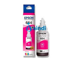 Cartucho Epson 664 Magenta compatible con L110, L200, L210, L350, L355, L555, L300, L1300 | T664320-AL
