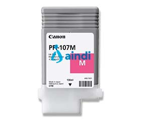 TANQUE DE TINTA CANON PARA IMAGEPROGRAF PFI-107M MAGENTA 130ML