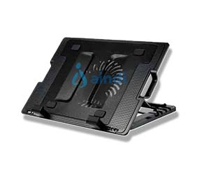 BROBOTIX 917140 Base Enfriadora con luz LED y 5 ángulos ajustables | 917140