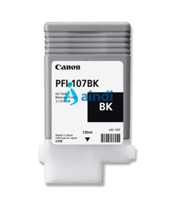 TANQUE DE TINTA CANON NEGRO PFI-107BK - 130ML DYE COMPATIBLE CON 670/680/685/770/780/785