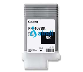 Tanque de Tinta Canon Negro PFI-107BK - 130ml Dye Compatible con Modelos 670/680/685/770/780/785