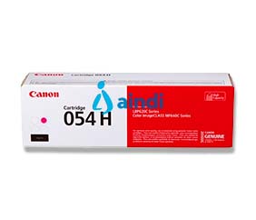 TONER CANON 054 H MAGENTA, RENDIMIENTO 2,300 PAGINAS, COMPATIBLE CON LBP622CDW, MF644CDW.