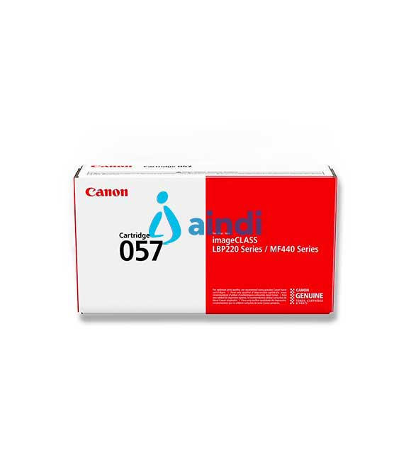 TONER CANON 057 NEGRO, RENDIMIENTO 3,100 PAGINAS, COMPATIBLE: LBP226DW, MF445DW