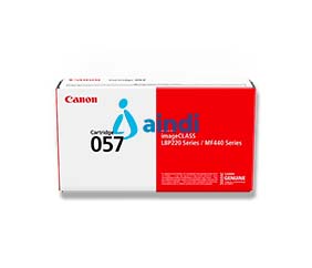 TONER CANON 057 NEGRO, RENDIMIENTO 3,100 PAGINAS, COMPATIBLE: LBP226DW, MF445DW