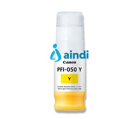 TANQUE DE TINTA CANON PFI-050 Y AMARILLO,COMPATIBLE TC-20, CAPACIDAD 70 ML