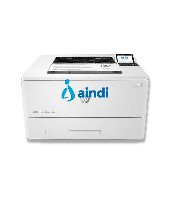 HP LaserJet Enterprise M406dn, Blanco y negro, Impresora para Negocios, Impresión, Tamaño compacto; Seguridad sólida; Impresión a doble cara; Consumo eficiente de energía; Impresión USB frontal
