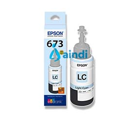 Cartucho Epson modelo 673 Cyan Light para L800, L1800 y L805 | T673520-AL