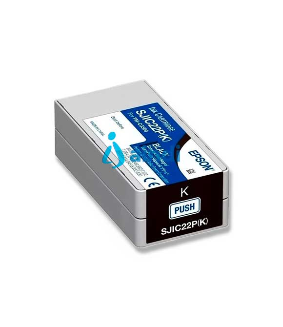 CARTUCHO EPSON MODELO SJIC22P NEGRA, PARA TM-C3500
