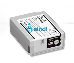 Cartucho Epson SJIC41P Negro Mate para TM-C4000 | C13T52L520