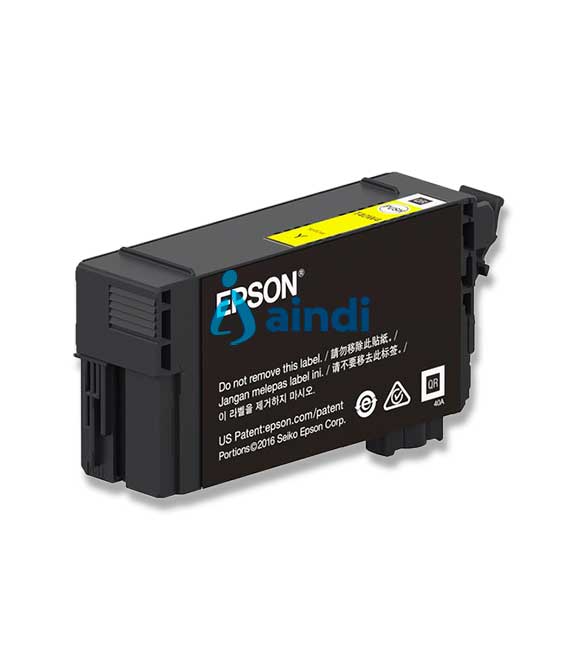 CARTUCHO EPSON MODELO T40W AMARILLO, PARA PLOTTER T3170 (50 ML)