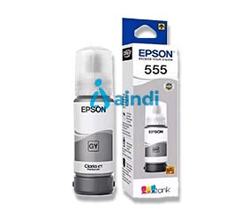 Cartucho epson modelo t555 gris, para l8160, l8180