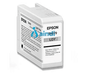 Cartucho epson modelo t46y gris light, para plotter p900 (50 ml)