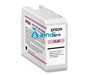 Cartucho epson modelo t46y magenta light, para plotter p900 (50 ml)