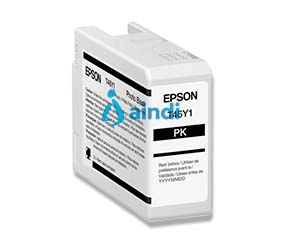 Cartucho epson modelo t46y negro photo, para plotter p900 (50 ml)