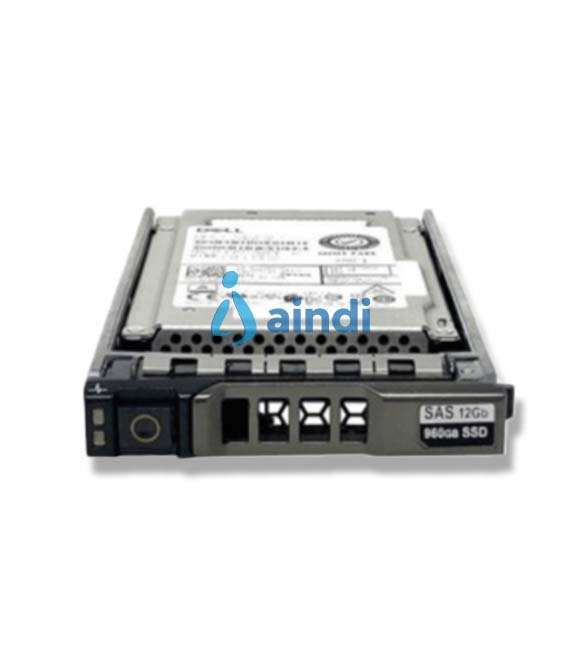 DELL 89647030. SDD, capacidad: 960 GB, Factor de forma de disco SSD: 2.5", Velocidad de transferencia de datos: 12 Gbit/s, Componente para: Servidor