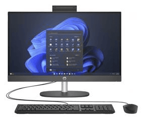 All in One HP ProOne 245 G10 23.8' AMD Ryzen 7, 32GB RAM y 512GB SSD FHD Windows 11 Home Teclado en Español. 
