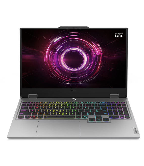 Laptop Gamer Lenovo LOQ, Ryzen 7, RTX 5050, 64GB RAM, 2 TB SSD, 15.6" FHD 144Hz, Win11 Teclado Español - 15AHP10.
