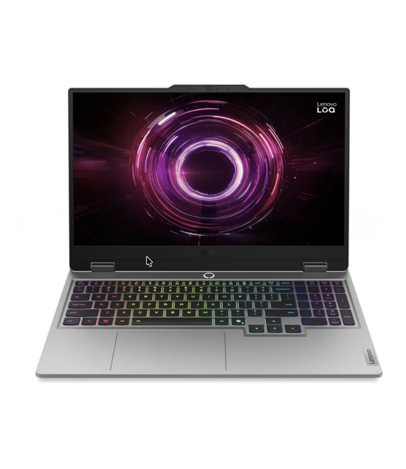 Laptop Gamer Lenovo LOQ, Ryzen 7, RTX 5050, 32GB RAM, 1.5 TB SSD, 15.6" FHD 144Hz, Win11 Teclado Español - 15AHP10.
