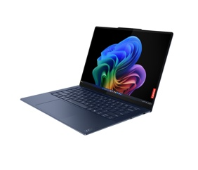 Laptop Lenovo Yoga Slim 7 14Q8X9 14.5" OLED 3K Táctil | Snapdragon X Elite | 32GB RAM | 1TB SSD | Copilot+ PC | Teclado Retroiluminado Español | Azul Cósmico
