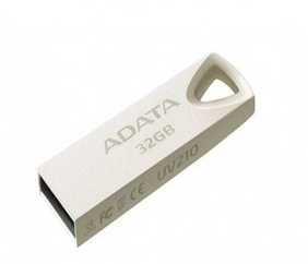 ADATA UV210 Memoria USB Metálica 32 GB USB 2.0 Plata - AUV210-32G-RGD