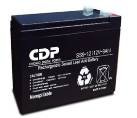 Batería CDP B-12/9 para No Break, plomo ácido seca sellada 12Vdc-9Ah | B-12/9
