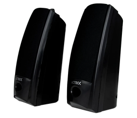 ACTECK AX-2500 Bocinas Estéreo 2.0 Auxiliar 3.5 mm 1.2 m Negro AUBO-014