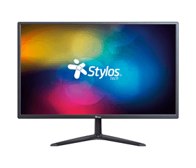 Monitor stylos 19 stylos smot3 panel plano led hd 60hz 5ms 1xvga +