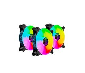Naceb Technology NA-0962 Kit de ventiladores ARGB de 120 mm 6 pines | NA-0962