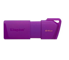 Kingston DataTraveler Exodia M 64GB USB 3.2 Gen 1 Retráctil Morado Neon KC-U2L64-7LP