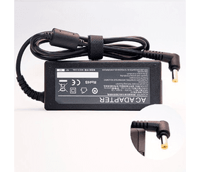 Cargador de Laptop GENERICO Adaptador de Corriente 65W 19V-3.42A AC-Acer
