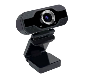 Webcam BROBOTIX 651312 Cámara WEB 2MP Full HD 1920 x 1080, 30 FPS, con Micrófono USB Negro | Product Key 651312