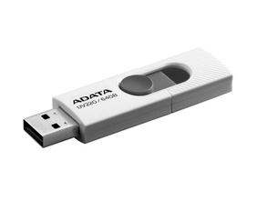 ADATA UV220 Memoria USB 2.0 64GB diseño deslizante sin tapa AUV220-64G-RWHGY