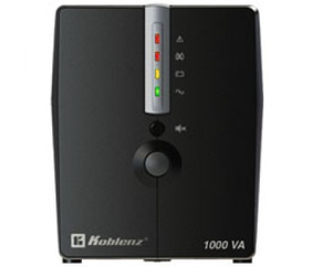 No-Break KOBLENZ 10017 USB/R 10017 USB/R | 1000 VA, 500 W, Negro | Product Key 00-4233-3