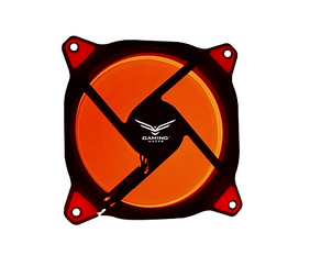 Naceb Gaming NA-0921R Ventilador para Gabinete, Negro/Rojo, 23.4 dB, 1200 RPM, NA-0921R