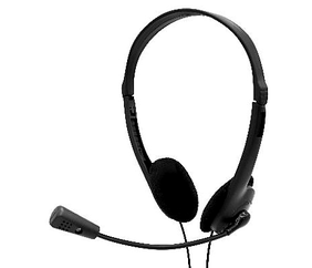 Auriculares BROBOTIX 651497 alámbricos 1.8 m, Negro | 651497