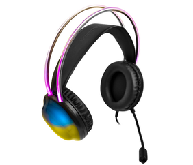 Perfect Choice V-930730 Diadema Gamer Helumo RGB ANC Alámbrica 3.5mm